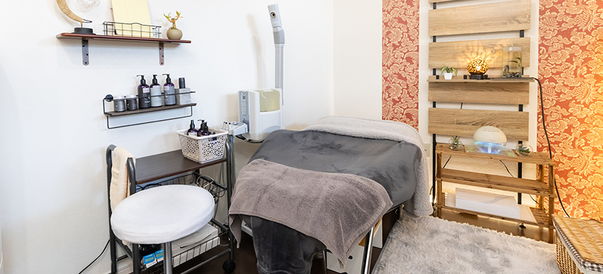 癒しのプライベートサロン空間